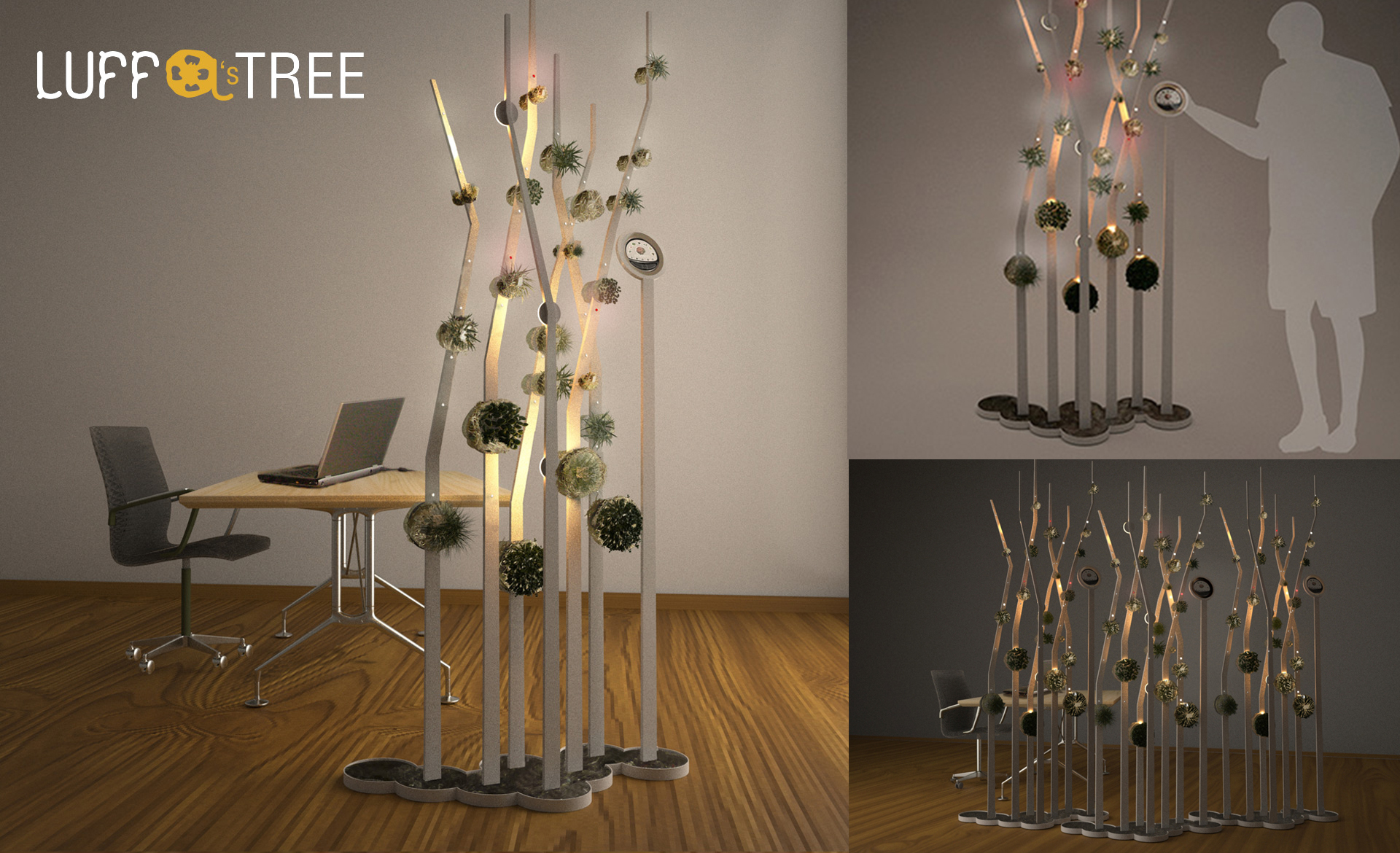 Luffa-tree-separatore-ambienti-giardino-verticale-separè-luci-uso